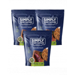 SIMPLY FROM NATURE Recompense pentru caini, cu carne de iepure si ceai verde 3 x 300 g
