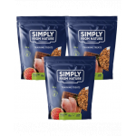 SIMPLY FROM NATURE Recompense pentru dresajul cainilor, pasare si trandafir 3 x 300 g