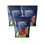 SIMPLY FROM NATURE Recompense pentru dresajul cainilor, cerb si pere 3 x 300 g