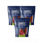 SIMPLY FROM NATURE Nature Sticks pentru caini, cu carne de caprioara 3 x 3 buc.