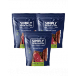 SIMPLY FROM NATURE Recompense sticks pentru caini, cu carne de caprioara 3 x 7 buc