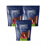 SIMPLY FROM NATURE Recompense sticks cu aroma de mistret pentru caini 3 x 7 buc.