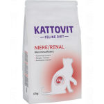 KATTOVIT Feline Diet Niere/Renal hrana uscata dietetica pentru pisici cu afectiuni renale 4 kg