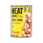 JOSERA Meatlovers Menu hrana umeda pentru caini, pui si morcov 6x800 g