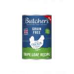 BUTCHER'S Original Tripe hrana umeda caini, pui cu rumen de vita, pate 400g