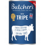 BUTCHER'S Original Tripe Mix hrana umeda caini, cu rumen de vita, pate 1200g