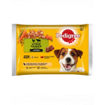 PEDIGREE Hrană umedă cu pui, vită și legume 52 x100 g