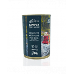 SIMPLY FROM NATURE Hrana umeda pentru caini, carne de cal, seminte de in si morcov 6 x 400 g