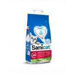 SANICAT 7 DAYS Aloe Vera nisip pentru litiera pisici, mineral 12 l (3x4 l)