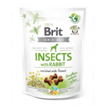 BRIT Care Dog Crunchy Crakcer Insect&amp;Rabbit Recompense pentru caini, cu insecte si iepure 200 g