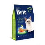 BRIT Cat Premium by Nature Sterilised salmon Hrana uscata pentru pisici sterlizate, cu somon 8 kg