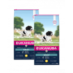 EUKANUBA Active Adult Medium Breed Hrana uscata pentru caini adulti de talie medie, bogata in pui si curcan 30 kg (2 x 15kg)