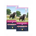 EUKANUBA Caring Senior Large Breed Hrana uscata pentru caini senior de talie mare, bogata in pui 30 kg (2 x 15kg)