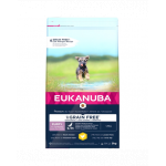 EUKANUBA Puppy Grain Free pentru talie mica/medie S/M 3 kg hrana pentru catelusi