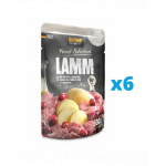 BELCANDO Finest Selection hrana umeda pentru caini, cu miel si cartofi cu merisoare 6x300 g