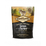 CARNILOVE Adult Large Breed hrana uscata caini adulti de rase mari, somon si curcan 1,5 kg