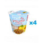 BOSCH Fruitees recompense caini 4x200 g pasare si mango