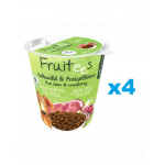 BOSCH Fruitees Snack recompense moi caini 4x200 g caprioara si merisor