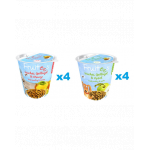 BOSCH Fruitees mix recompense caini 8x200 g, pasare si mango + pasare si mar