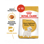 Royal Canin West Highland White Terrier Adult hrana uscata pentru caini adulti 1.5 kg x 10