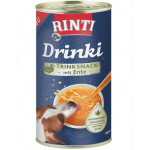 RINTI Drinki hrana complementara lichida pentru caini 6x185 ml cu rata