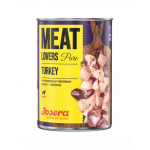 JOSERA Meatlovers Pure hrana umeda monoproteica pentru caini, curcan 6x400 g