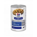 HILL'S Prescription Diet Canine Derm Complete 370 g Hrana umeda pentru caini cu reactii alergice
