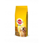 PEDIGREE Adult vită și pasăre 3 x 2.6 kg