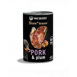 PAKA ZWIERZAKA Seventh Heaven 400g Conserva hrana umeda caini, cu porc si prune