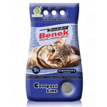 Benek Super Compact Fragrance nisip pentru litiera, cu efect de calmare 5 L