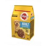 PEDIGREE Adult 3x2,6 kg hrana uscata completa pentru caini adulti, cu pui si legume