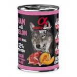 ALPHA SPIRIT Hrana umeda caini 400 g sunca si pepene galben