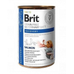 BRIT Veterinary Diet Recovery Salmon hrana caini si pisici in convalescenta 400 g