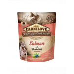 CARNILOVE hrana umeda pentru juniori, somon si afine 300g