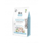 BRIT Care Cat Grain-Free Insect &amp; Herring Sensitive hrana uscata pisici adulte cu tract digestiv sensibil, cu insecte si hering 400 g