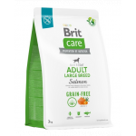BRIT Care Grain-free Adult Large Breed Salmon hrana fara cereale, cu somon pentru caini adulti talie mare 3 kg