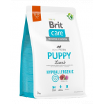 BRIT Care Hypoallergenic Puppy 3 kg Hrana uscata catei, cu miel