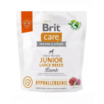 BRIT Care Hypoallergenic Junior Large Breed 1 kg Hrana uscata catei de talie mare, cu miel si orez