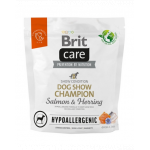 BRIT Care Hypoallergenic Dog Show Champion 1 kg Hrana caini de expozitie, cu somon si hering