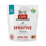 BRIT Care Dog Grain-free Sensitive 1 kg Hrana caini adulti cu intolerante alimentare, cu vanat si cartofi