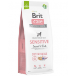 BRIT Care Sustainable Sensitive Insect &amp; Fish Hrana caini adulti cu piele sensibila, cu peste si insecte 12 kg