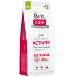 BRIT Care Dog Sustainable Activity Chicken &amp; Insect Hrana uscata caini, cu pui si insecte 12 kg