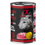 ALPHA SPIRIT Pork with yellow apple hrana caine, porc si mere galbene 400 g