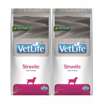 FARMINA Vet Life Dog Struvite 2x12 kg dieta caini adulti cu afectiuni tract urinar inferior