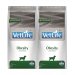 FARMINA Vet Life Dog Obesity 2x12 kg dieta pentru caini cu diabet