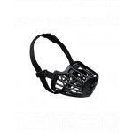 TRIXIE Botniță plastic mărimea M 22 cm negru
