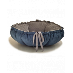 LAUREN DESIGN PREMIUM DAISY Pat pentru caine, albastru si gri 65 cm
