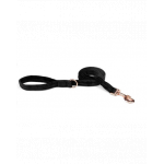 ESME FOR DOG Lesa din catifea pentru caini onyx 150cm / 2,5cm
