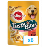 PEDIGREE Tasty Bites Chewy Slices 6x 155 g