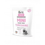 BRIT Care Grain Free Mini Yorkshire hrana uscata caini adulti talie mica, somon si ton 400 g